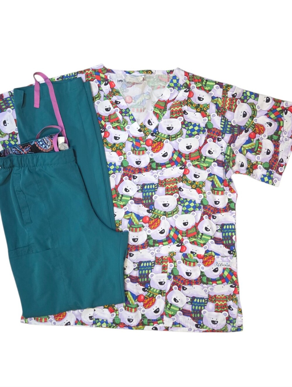 Bears Scrub Set